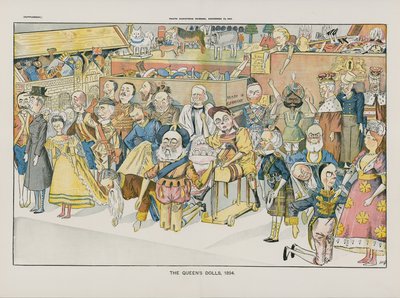 Panenky Queens. 1894 od English School