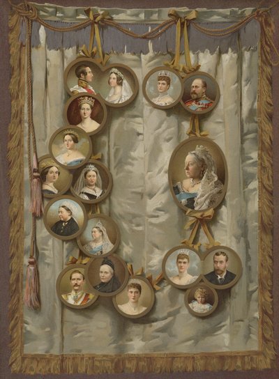 Královnino jubileum (chromolitho) od English School