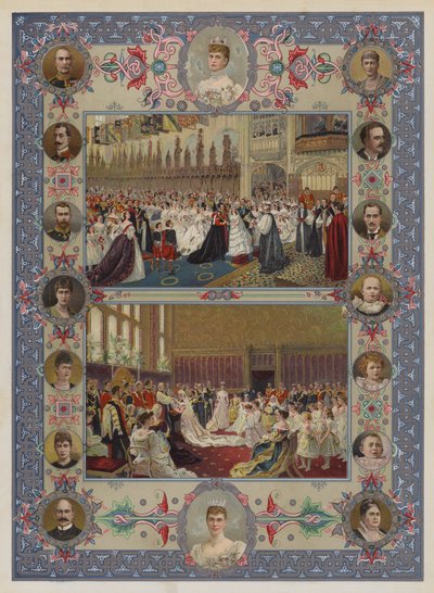 Královnino jubileum (chromolit) od English School