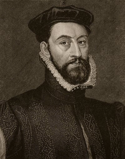 Regent Murray, ilustrace z Cassells Illustrated History of England (sépiová fotografie) od English School