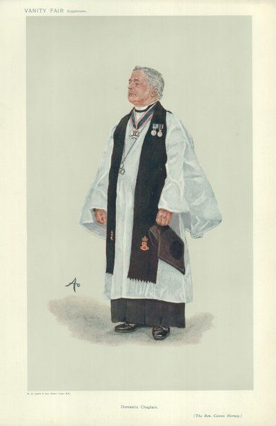 Reverend Canon Frederick Alfred John Hervey od English School