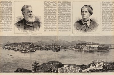 Revoluce v Brazílii (rytina) od English School