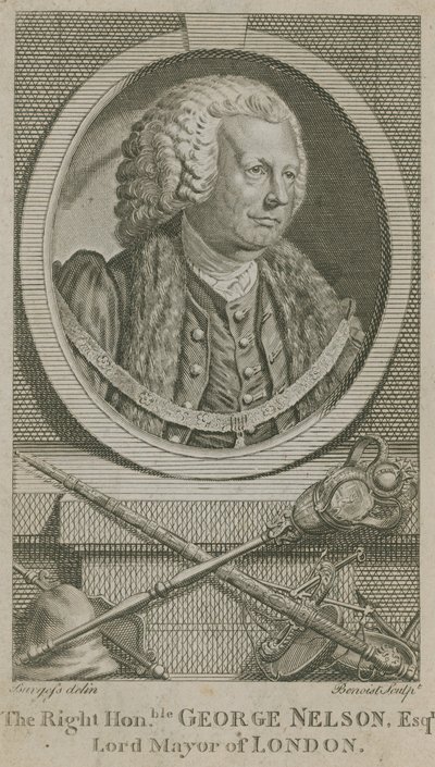 Ctihodný George Nelson, primátor Londýna od English School