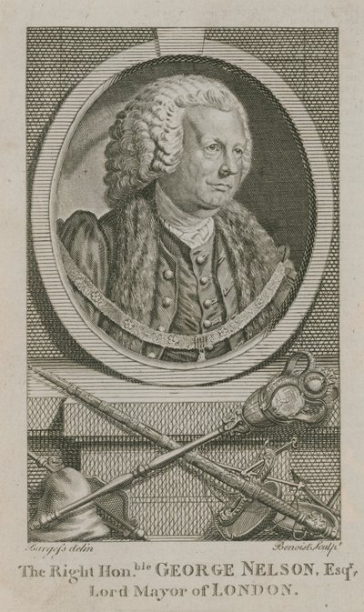 Ctihodný George Nelson, primátor Londýna od English School