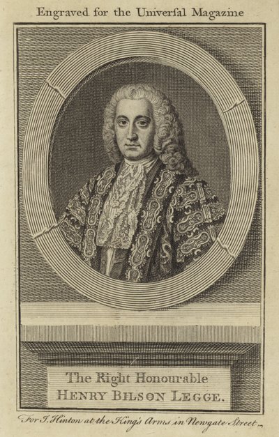 Ctihodný Henry Bilson Legge od English School