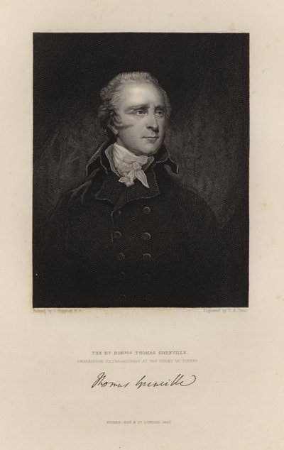 Správný ctihodný Thomas Grenville od English School