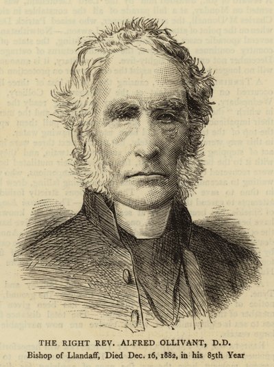 Reverend Alfred Ollivant, DD (rytina) od English School