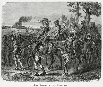 Povstání rolníků v Anglii v roce 1381, 1882 od English School
