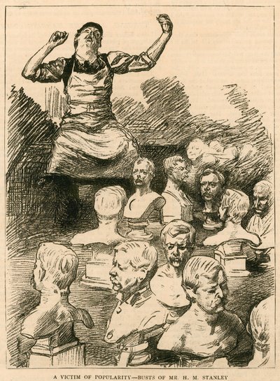 Královská akademie, Londýn: Oběť popularity - busty pana H. M. Stanleyho. od English School