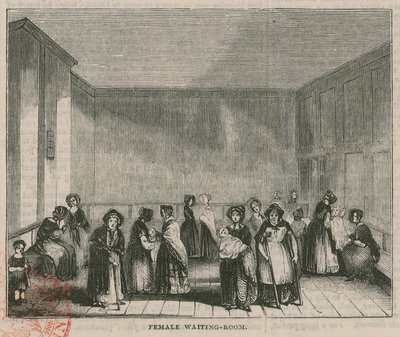 The Royal Free Hospital, Grays Inn Road, London: Ženská čekárna od English School