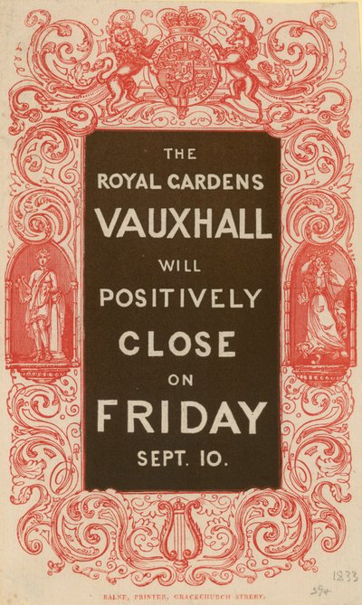 Royal Gardens Vauxhall se pozitivně uzavře od English School