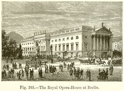 Královská opera v Berlíně od English School