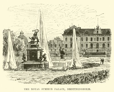 Královský letohrádek, Drottningholm od English School