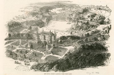 The Royal Surrey Gardens (Surrey Zoological Gardens), Londýn od English School