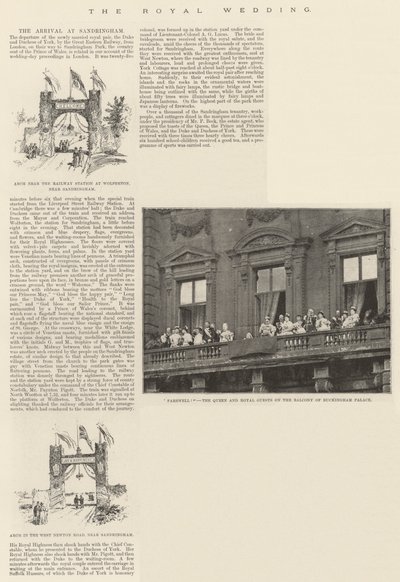 Královská svatba (rytina) od English School