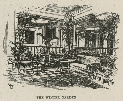 Russell Hotel, Russell Square: Zimní zahrada od English School