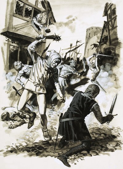 Svatý král. Edward Vyznavač od English School
