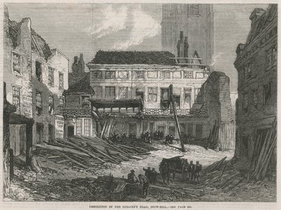 Hlava Saracénů, Sněžný kopec, Demolice od English School