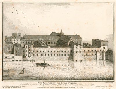 Savoy, Londýn, od řeky Temže od English School