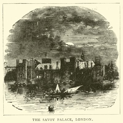 Palác Savoy, Londýn od English School