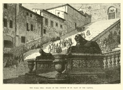 Scala Coeli, schody kostela Panny Marie z Kapitolu od English School