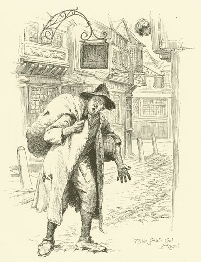 The Small Coal Man (rytina) od English School