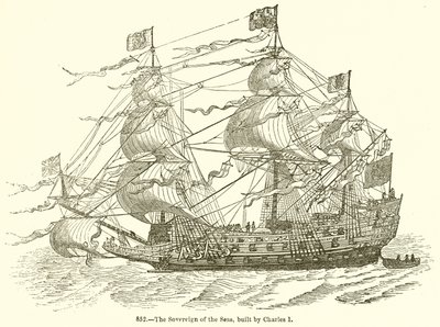 Sovereign of the Seas, postavený Karlem I od English School