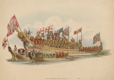 The Stationers Barge, River Thames, London od English School