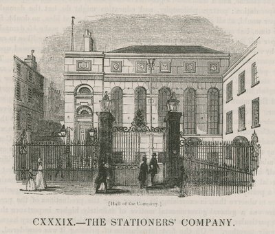 The Stationers Company: Hall of the Company od English School