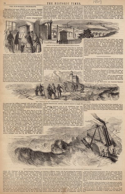 Podmořský telegraf od English School