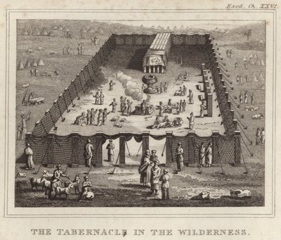 Tabernacle in the Wilderness od English School