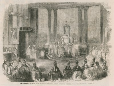 „Te Deum“ pro mír od English School