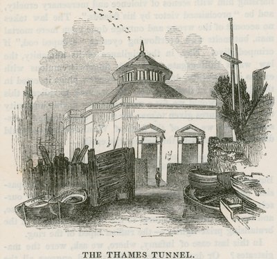 Temžský tunel od English School