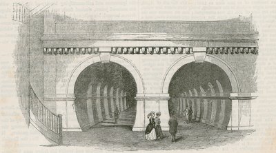 Temžský tunel od English School
