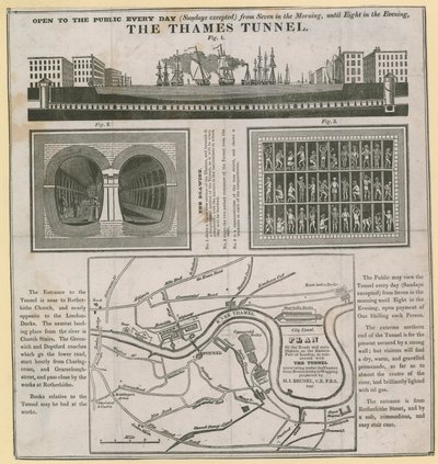 Temžský tunel od English School