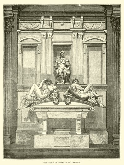 Hrobka Lorenza de Medicis od English School
