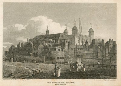 Tower of London z kopce od English School