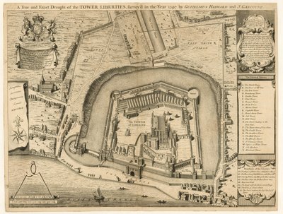Tower of London zkoumal v roce 1597 od English School