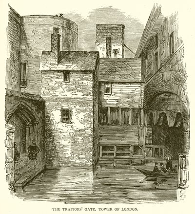 Brána zrádců, Tower of London od English School