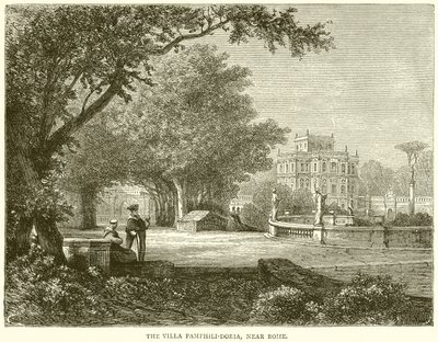 Villa Pamphili-Doria nedaleko Říma od English School