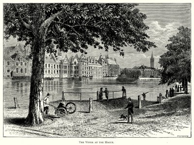 Vyver v Haagu (rytina) od English School