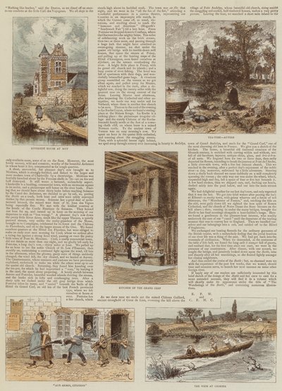 Putování brouka (barevná litografie) od English School