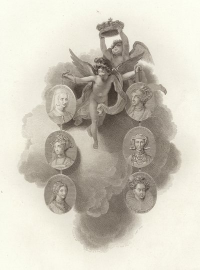 Manželky krále Jindřicha VIII od English School