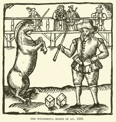 Báječný kůň An, 1595 od English School