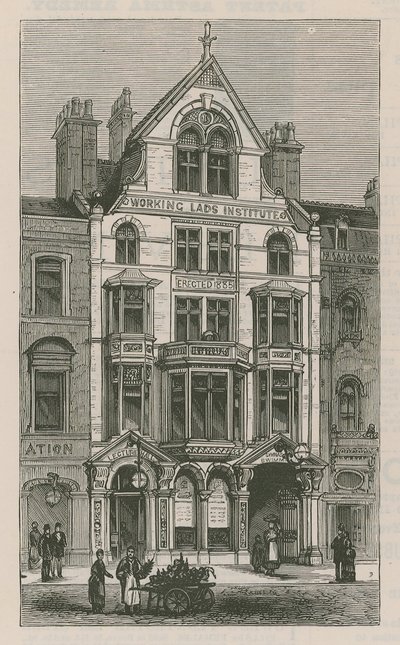 Working Lads Institute, Whitechapel od English School