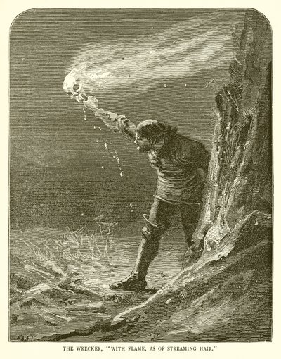 The Wrecker, With Flame, as Streaming Hair od English School