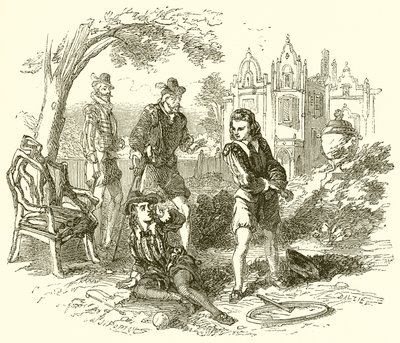 Mladý Oliver Cromwell od English School