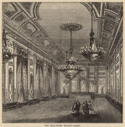 Plesový sál, Williss Rooms od English School