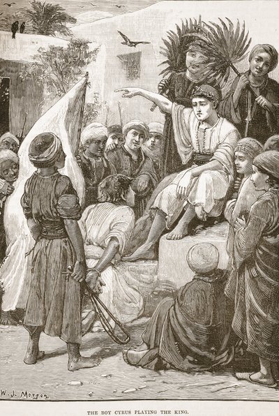 Chlapec Cyrus hraje krále od English School