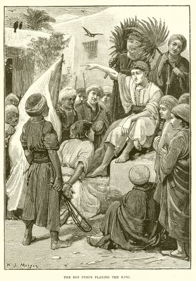 Chlapec Cyrus hraje krále od English School